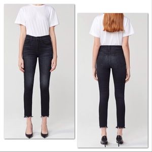 3 x 1 Straight Authentic High Rise Cropped Jean 28